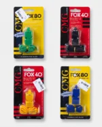 صفارة حكم رياضية، صفارة فوكس كلاسك ( Fox 40 Classic CMG)،(للكرة وللتنبيه للانقاذ السباحة) مصنوعة من مادة غير سامة وتدوم طويلا