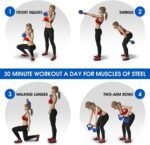 ⁦كرة Kettlebell كيتل بيل 8kg - مصنوعة من الحديد المصبوب عالي المتانة، ومغطاة بطبقة سميكة من الفينيل المطاطي لضمان السلامة والمتانة، مثالية⁩ - الصورة ⁦5⁩