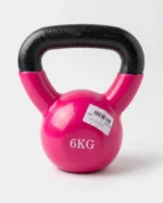 كرة Kettlebell كيتل بيل 6kg - مصنوعة من الحديد المصبوب عالي المتانة، ومغطاة بطبقة سميكة من الفينيل المطاطي لضمان السلامة والمتانة، مثالية