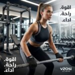 ⁦جلافز جيم، جوانتي، قفاز بنصف أصبع، رفع الاوزان والاثقال والتمارين الرياضية ونظام كروس فيت واللياقة البدنية والتدريب المتقاطع،من (VBOSi)، (الافضل للنساء)⁩ - الصورة ⁦2⁩