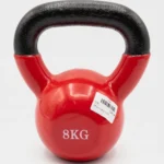 كرة Kettlebell كيتل بيل 8kg - مصنوعة من الحديد المصبوب عالي المتانة، ومغطاة بطبقة سميكة من الفينيل المطاطي لضمان السلامة والمتانة، مثالية