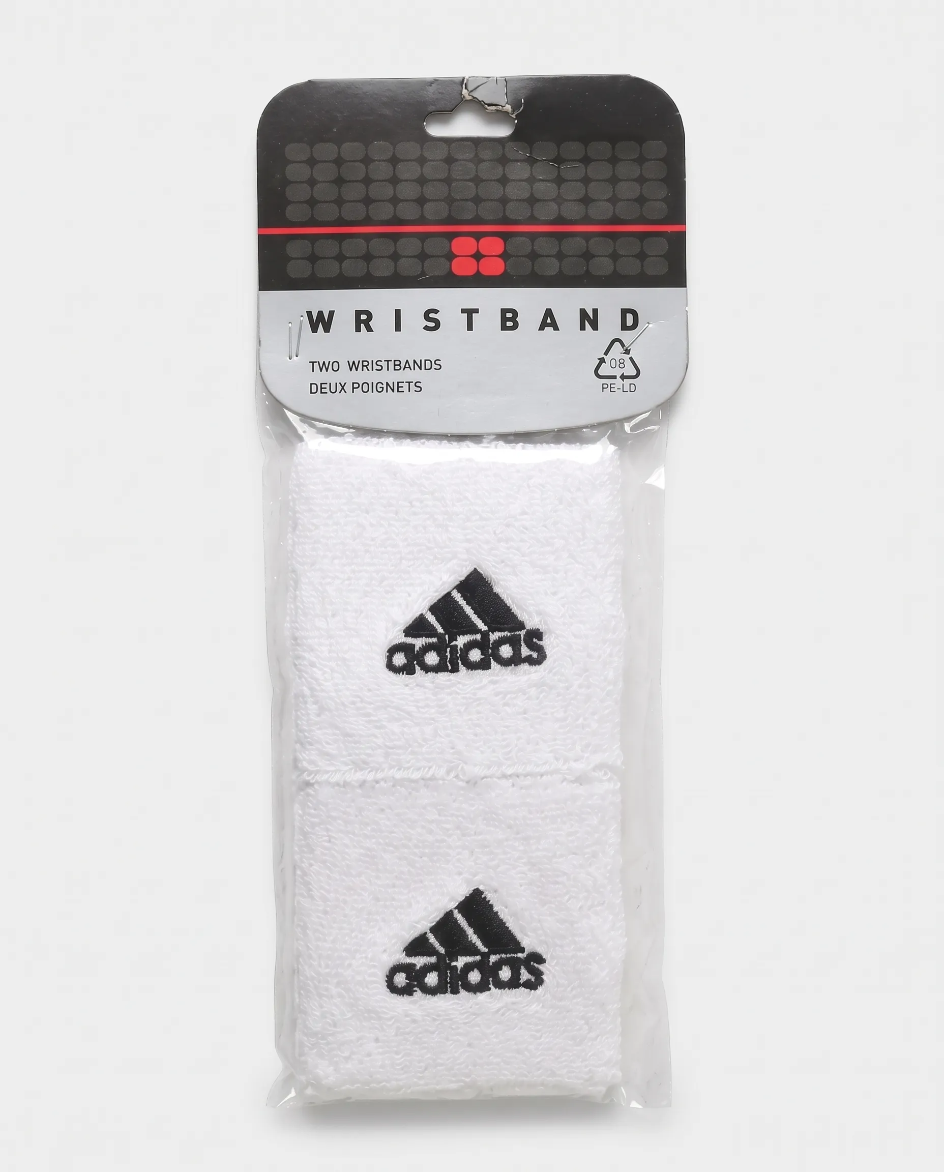 999_11zon عراقة يد كبير، عصابات معصم ماصة للعرق من (Adidas)، للتنس وكرة القدم وكرة السلة والجري والرياضة والتمارين الرياضية – سوار معصم رياضي من قطن، (زوج واحد)، متعدد الالوان - الصورة 1