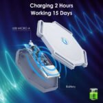 ⁦مصحح وضعية الظهر والجسم الذكي غير المرئي من Smart Sensor Corrector® - بمستشعر ذكي قابل للتعديل بالكامل لدعم منتصف وأعلى العمود الفقري لتخفيف آلام الرقبة والكتف والترقوة دعامة قابلة للتعديل وخفيفة الوزن وغير مرئية - دعم مريح للحدبة⁩ - الصورة ⁦10⁩